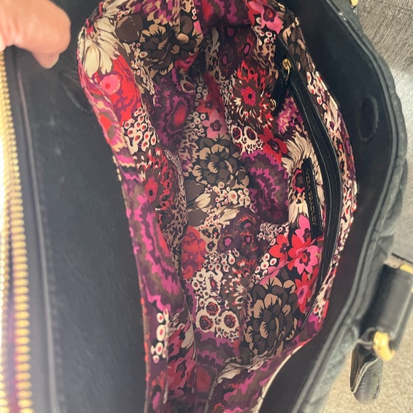 Quilted Large Tote Bag, Leather exterior - Picture 7 of 10